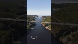 Svinesund bridge SwedenNorway 🇳🇴🇸🇪 backstreetboys bridgeengineering norwaytrip [upl. by Pesek]