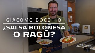 ¿SALSA BOLOÑESA O SALSA RAGU TE ENSEÑO A PREPARAR UNA SALSA DE CARNE  GiacomoBocchio [upl. by Areikahs]