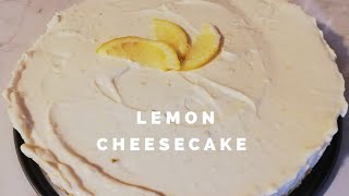 No Bake Lemon Cheesecake Recipe [upl. by Ardath518]