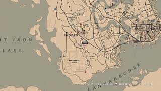 Quartz Arrowhead 6 locations Cycles 16  RDR2 Online [upl. by Yorgerg]