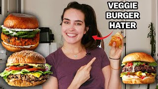 How To Make The BEST Veggie Burgers 4 vegan recipes [upl. by Alledi]