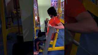 Chest machine exercise youtubeshorts shorts motivationyoutubeshorts samibaloch [upl. by Colas293]