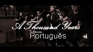 Rodrigo Rossi  Mil Anos Clipe Official  A Thousand Years  Versão Português Filme Crepúsculo [upl. by Yarg]