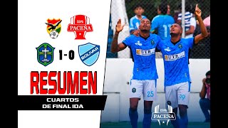 SAN ANTONIO 1x0 BOLIVAR  Cuartos de final IDA  Copa DivPro 2024 [upl. by Grider]