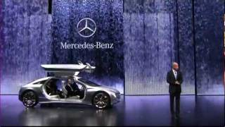 MercedesBenz 2011 F125 Hydrogen Gullwing Concept Trailer [upl. by Havot286]