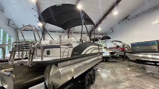 2024 Harris Sunliner 230 SL Walkthrough aquaknoxmarine775 [upl. by Nibur]