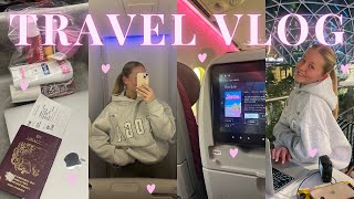 TRAVEL WITH ME TO AUSTRALIA♡  AIRPORT VLOG amp 24 HOUR FLIGHT  CHLOEWHITTHREAD [upl. by Joseph636]