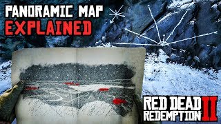 Panoramic Map Explained Red Dead Redemption 2 [upl. by Htrowslle175]