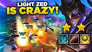 THIS LIGHT ZED IS INSANE  TFT  Teamfight Tactics [upl. by Gaither]