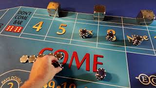 Craps Shooting Dice Making Money [upl. by Eninnaj]