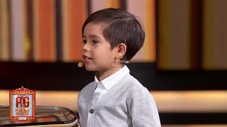 Este ocurrente niño quiere ser presidente cuando sea grande  Pequeños Gigantes [upl. by Sekyere622]