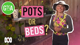 Should You Sow Seeds Into Pots or Soil  Gardening 101  Gardening Australia [upl. by Asirrac]