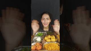 PANI PURI EATING IN 60 SECOND EATING CHALLENGE youtubeshorts ytshorts viral trending shorts [upl. by Arit]