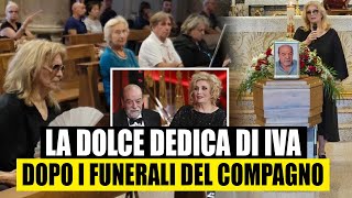 Iva Zanicchi La dolce dedica al compagno Fausto Pinna dopo i funerali ​quotIl mio caro Pippiquot [upl. by Tareyn789]