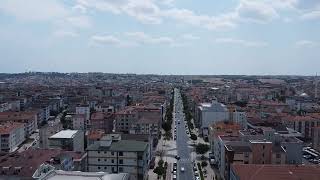 Drone çekim Çerkezköy Saray tarafından giriş [upl. by Ozzy121]