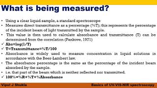 Basics of UV VIS NIR spectroscopy [upl. by Maryanne]