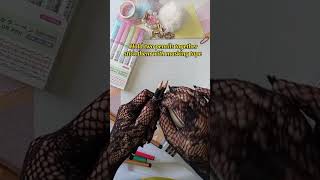 DIY Qalam Calligraphy 💕 shorts diy art islamic calligraphy drawing viralshorts howto easy [upl. by Kaleb]