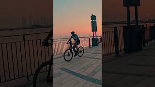 sunrise biking dubai morning [upl. by Yelnik]