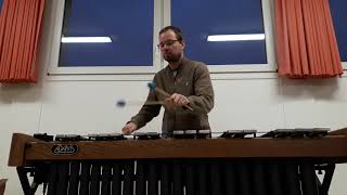 Autumn Leaves Jazz Vibraphone Solo Improvisation by Christian Hoffe [upl. by Ullyot]