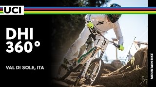 360° at Val di Sole Trentino  DH  2016 UCI Mountain bike World Championships [upl. by Assital]