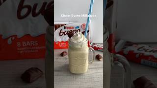 Amazing Kinder Bueno Milkshake easyrecipe shorts [upl. by Juta]