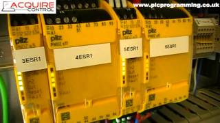 Pilz Safety Relay Wiring  UK Installation [upl. by Siletotsira]