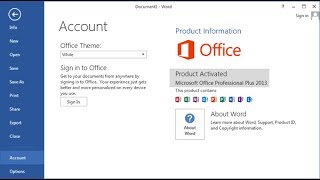 Permanently Activate Microsoft office 2013 Pro plus for Free [upl. by Uon]