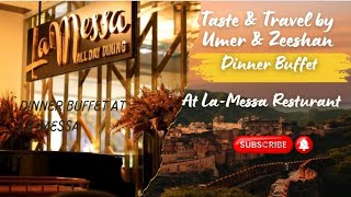 Dinner Buffet at La Messa Resturant inside Indigo Hotel hotel food foodie travelvlog [upl. by Hamford]