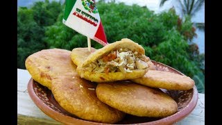 GORDITAS DE CARNITAS Y REQUESÓN [upl. by Lorien919]