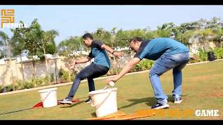 Water Relay Race  Team Building amp Employee Engagement Activities by Pepbox [upl. by Alfonzo]