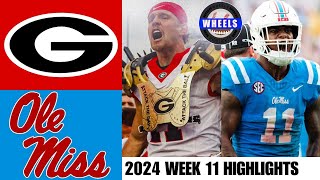 3 Georgia vs 16 Ole Miss  Full Game Highlights  2024 College Football Highlights [upl. by Ayhtin787]