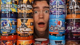 ASMR HUGE Gfuel Taste Test Honest Review [upl. by Revert]