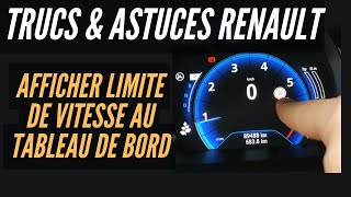 Comment activer la limite de vitesse au tableau de bord [upl. by Hightower618]