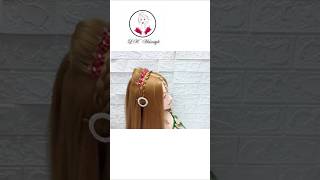 Easy open hairstyle ❤️ hair style 😍shorts hairstyle haircare hairtutorial [upl. by Daphna227]