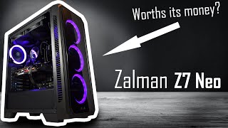 60 RGB PC Case Review  Zalman Z7 Neo [upl. by Odnalo]