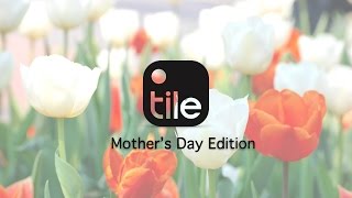 How to Decorate a Tile  DIY Mothers Day Gift [upl. by Lillis]