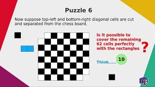 Chessboard Puzzle  Math Puzzle  Campus Interview [upl. by Soirtemed]