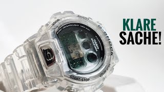 CASIO GSHOCK quotFoxFirequot 40th Anniversary Clear Remix DW6940RX7ER Limited deutsch [upl. by Nwahsid797]