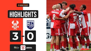 📺 HIGHLIGHTS  17 Aug 24  Harriers 30 Radcliffe [upl. by Ardnua]