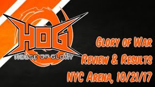 HOG Wrestling Glory of War Full Show Review amp Results  feat Michael Elgin Jay White amp Mia Yim [upl. by Idnyc]