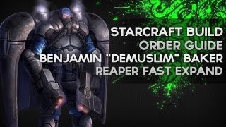 Reaper Fast Expand  Benjamin EGDeMusliM Baker  Starcraft Replay Analysis 7  Razer Academy [upl. by Amethist]