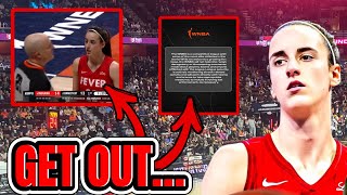 Caitlin Clark ATTACKED By RACIEST Connecticut Sun FAN WNBA FORCED To Step In [upl. by Ahseenak]