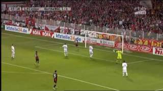 2 gol Wichniarka Union vs Hertha Berlin [upl. by Affay591]