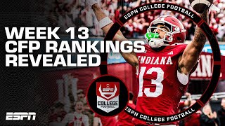 Week 13 College Football Playoff Rankings REVEALED 👀  ESPN College Football [upl. by Niles]