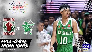 UP vs DLSU Finals Game 3 highlights  UAAP Season 86 Mens Basketball  Dec 6 2023 [upl. by Eenor]