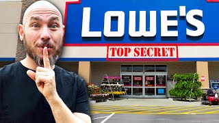 10 Lowes Shopping Secrets Too Good Not To Share [upl. by Eslud392]