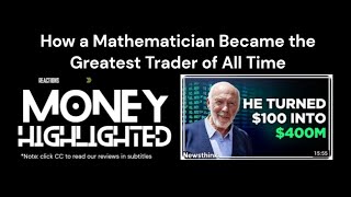 How Jim Simons Became Greatest Trader of All Time [upl. by Mendel]