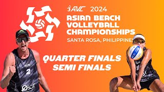 Quarter Finals  Semi Finals  Asian Beach Volleyball World Championship  Centre Court [upl. by Granny]