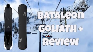 The 2024 Bataleon Goliath Plus Snowboard Review [upl. by Shirl]