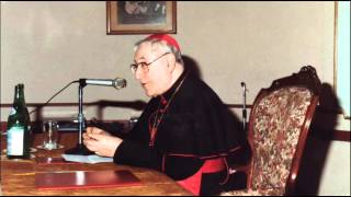 Cardinale Giuseppe Siri  Relazione sul tema quotLa pastorale modernaquot [upl. by Pang]